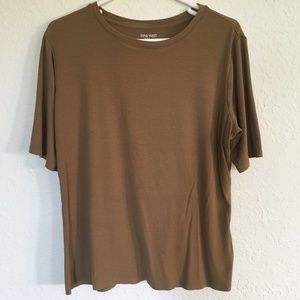 Nine West women's brown T-shirt. Size XXL.